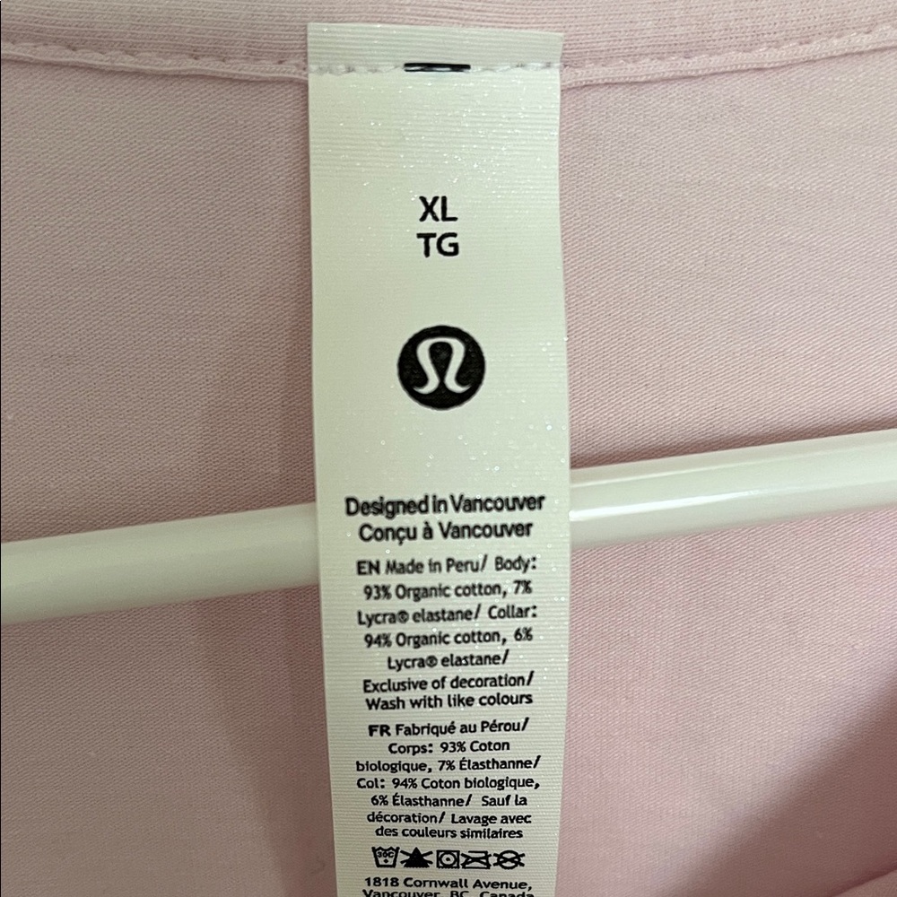 lululemon athletica Pink Long Sleeve Tee - Picture 3 of 5